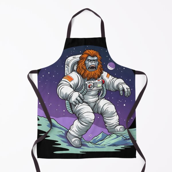 Artikelvorschau, Futuristischer Sasquatch: Pop-Art-inspirierte Illustration im Cartoon-Stil entworfen und verkauft von 24hSpaceMadness.