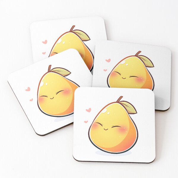 Item preview, Cute Kawaii Pear Pun designed and sold by CozyKawaiiArt.