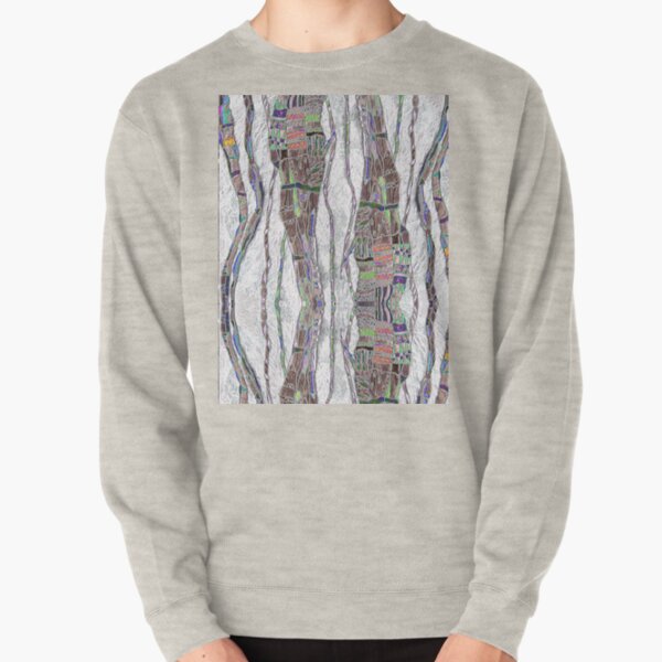 Mental Maps Series: Threads Pullover Sweatshirt