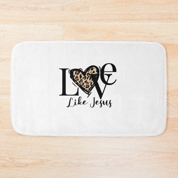 Item preview, Love Like Jesus Leopard Heart designed and sold by loveoceanair.
