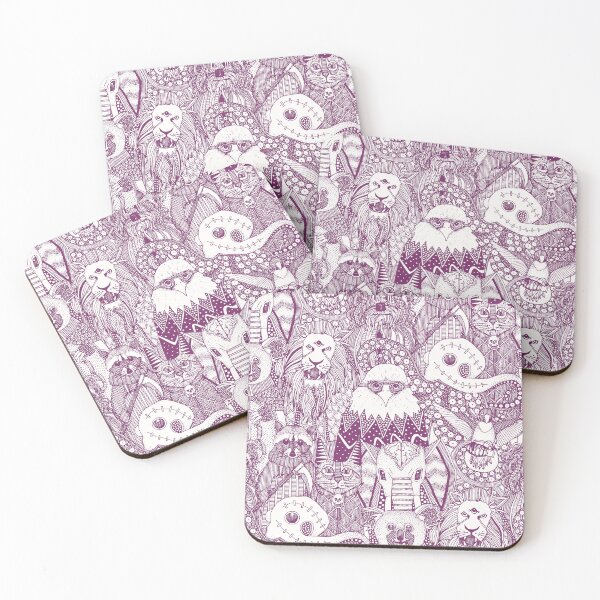 Item preview, frightful friends purple designed and sold by scrummy.