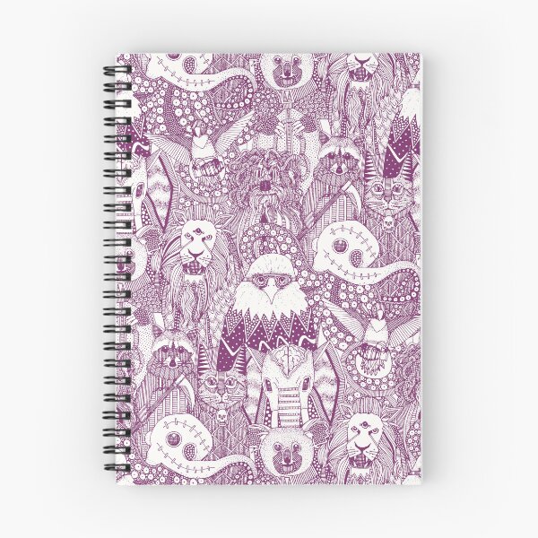 Item preview, frightful friends purple designed and sold by scrummy.