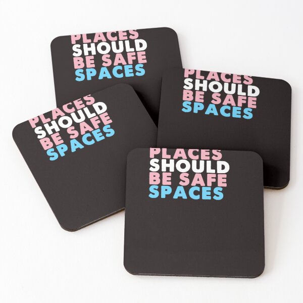 Item preview, All Places Should Be Safe Spaces Trans Pride  designed and sold by MicDebarba.