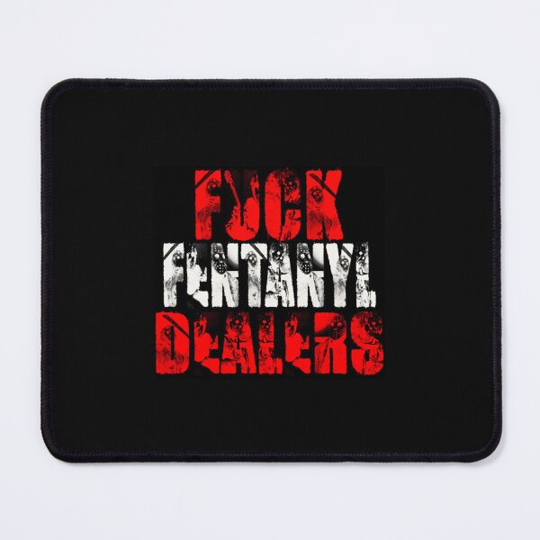 Item preview, Fuck Dearlers Fentanyl Flat Mask designed and sold by RishimaytSelena.