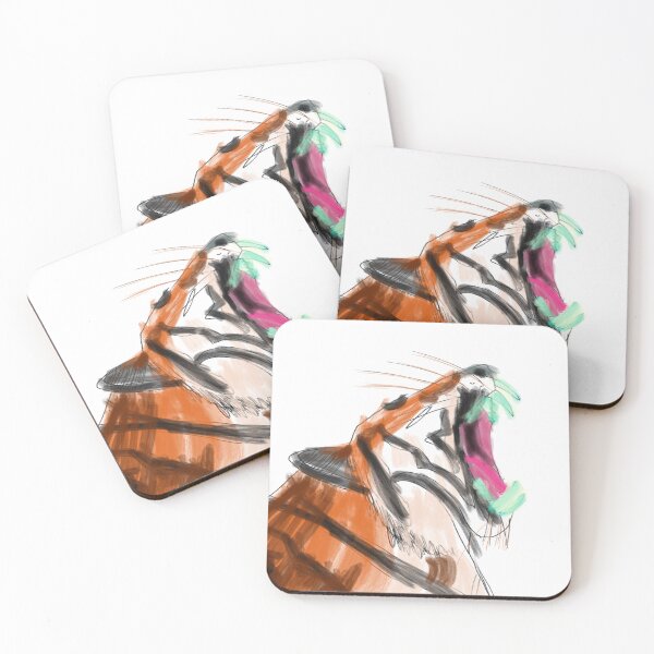 Item preview, Tiger Brushstroke Art designed and sold by Gully-.