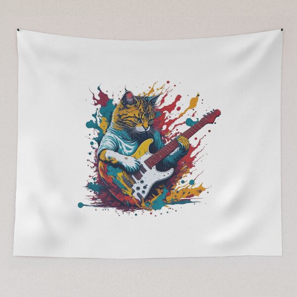 Item preview, DPrompt Design, T-Shirt, Funny Animal Shirt, Dad Gifts, Her Gifts, His Gifts, Graphic Tee, Mom Gifts, Cute Dog Guitar designed and sold by DPrompt.