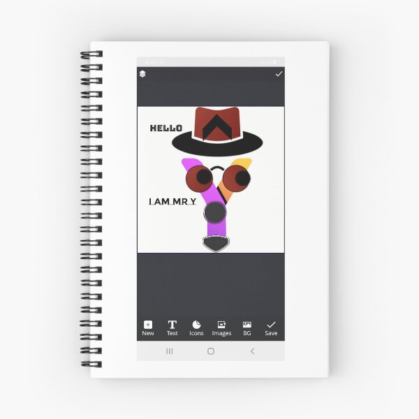Item preview, Smart Mr Y greets. designed and sold by Atiyya.