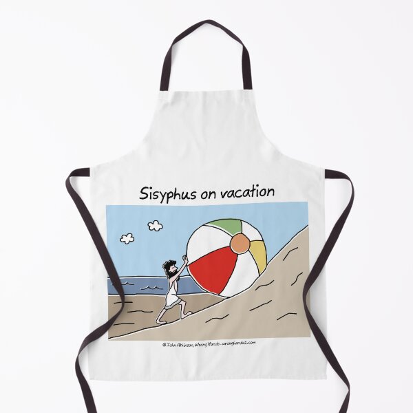 Item preview, Sisyphus on vacation designed and sold by WrongHands.