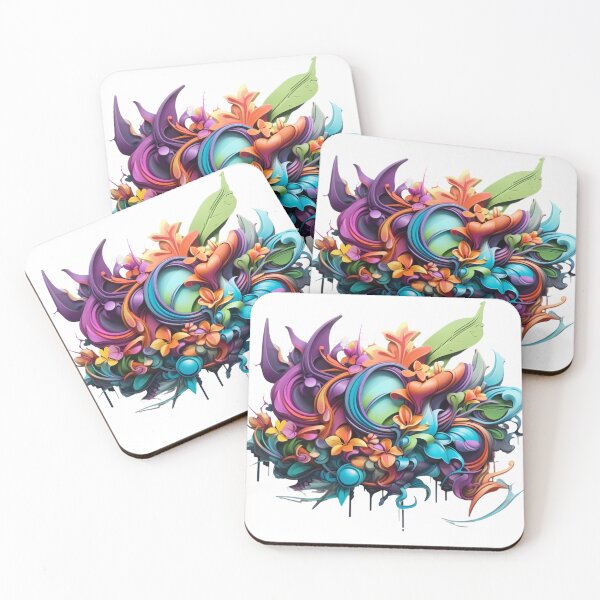 Item preview, Tropical Bloom: An AI-Infused Artwork designed and sold by BattleEtiquette.