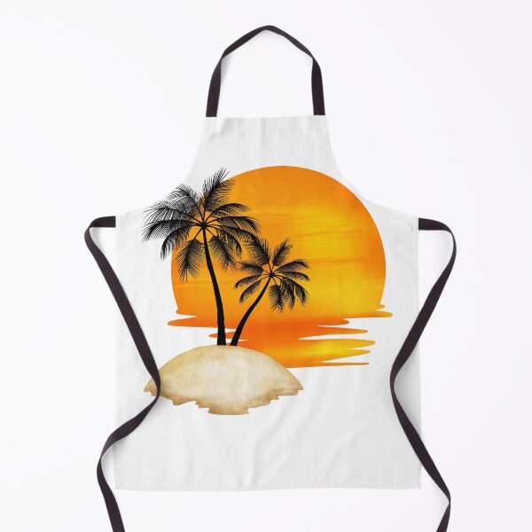 Item preview, Sunset with palm trees designed and sold by Periush.