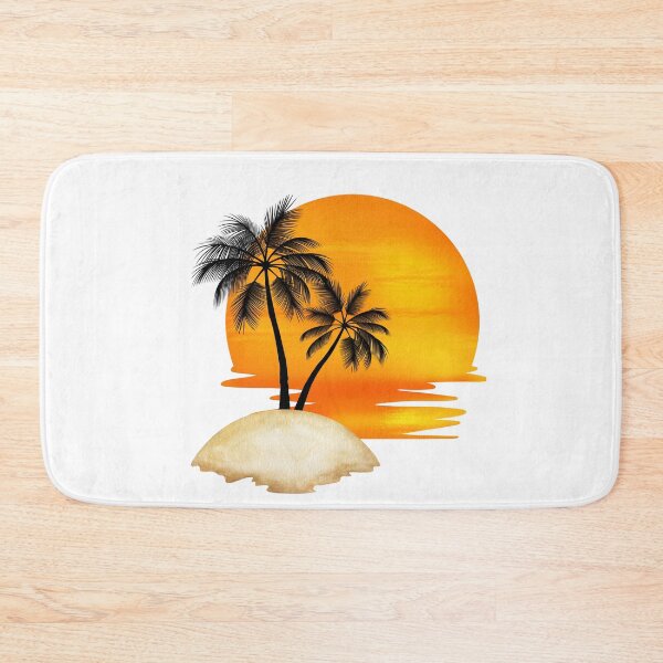 Item preview, Sunset with palm trees designed and sold by Periush.