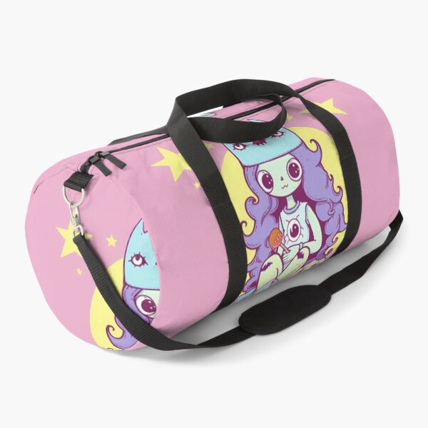 Item preview, Kawaii Halloween Pastel Goth Ragdoll Bat Girl designed and sold by AwesomeAiArt.