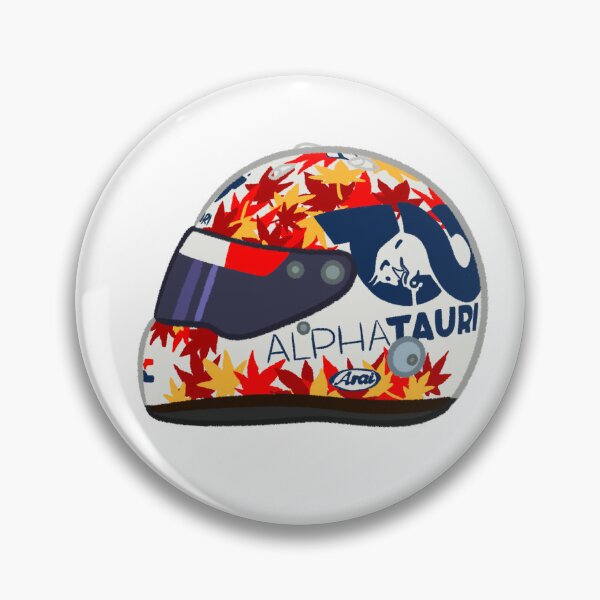 Item preview, Yuki Tsunoda 2023 Helmet Design designed and sold by OriDraws.