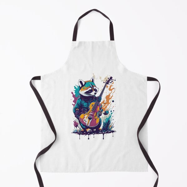 Item preview, DPrompt Design, T-Shirt, Funny Animals Shirt, Dad Gifts, Mom Gift, Her Gifts, His Gifts, Graphic Tee, Cute Raccoon Guitar designed and sold by DPrompt.