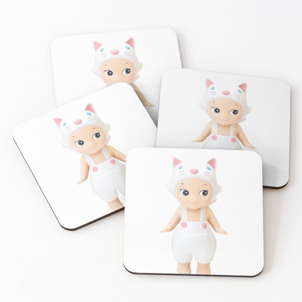 Item preview, white cat sonny angel designed and sold by purpletooths.