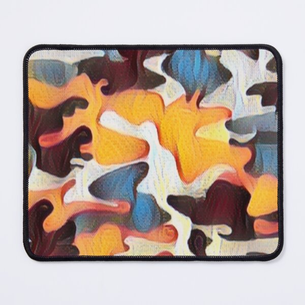 Item preview, Camouflage Orange Blue Black designed and sold by Profitrip.