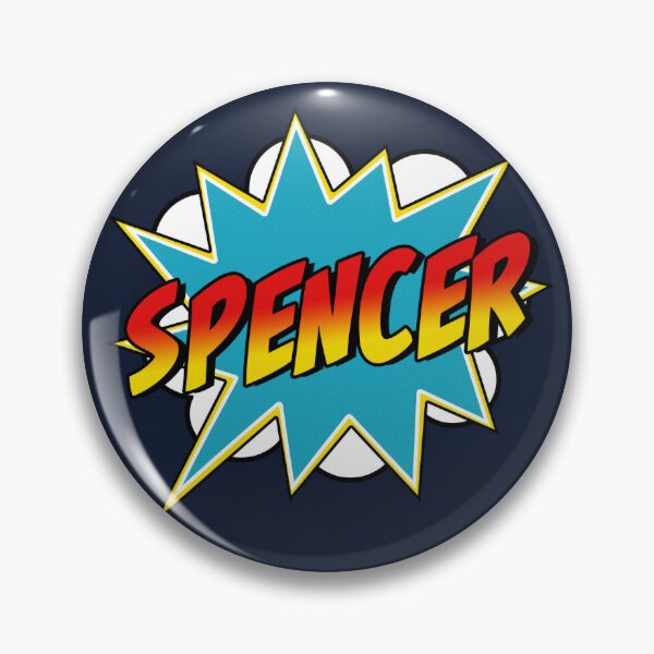 Item preview, Spencer Name Comic Book Superhero designed and sold by Rixta82.