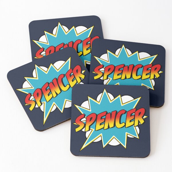 Item preview, Spencer Name Comic Book Superhero designed and sold by Rixta82.