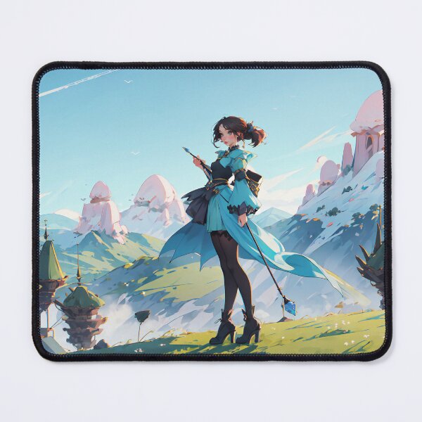 Item preview, girl in landscape designed and sold by CerresVictoria.