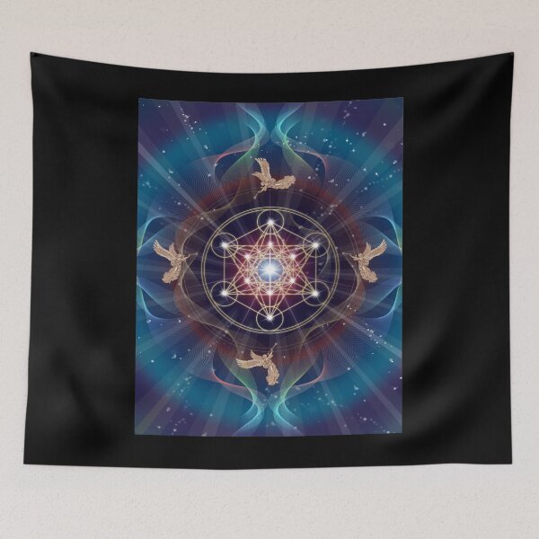 Item preview, Metatron's Cube - Merkabah - Peace and Balance  designed and sold by LHernacvbndez.