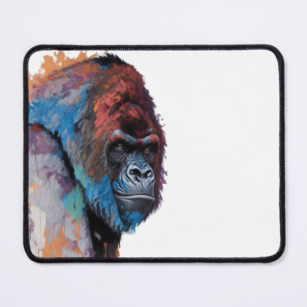 Item preview, Regal Strength: Captivating Gorilla Portrait designed and sold by WildSpiritPaint.