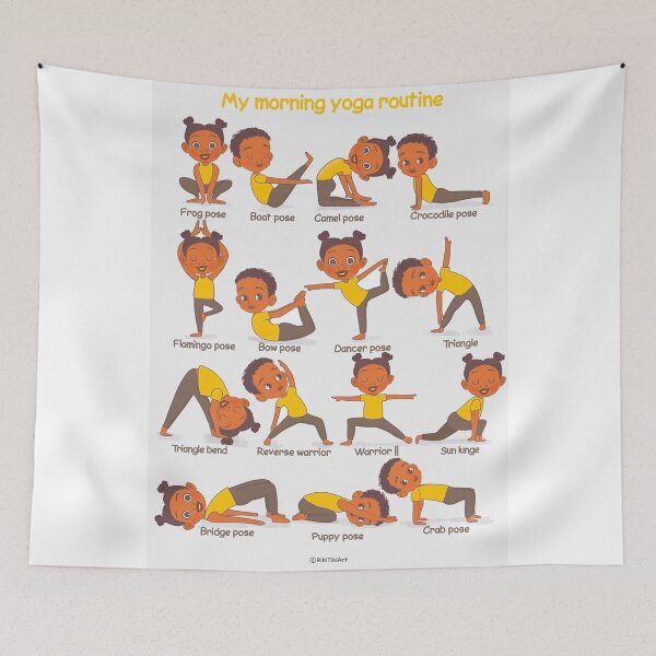 Item preview, Morning Yoga Routine designed and sold by herdolasri.