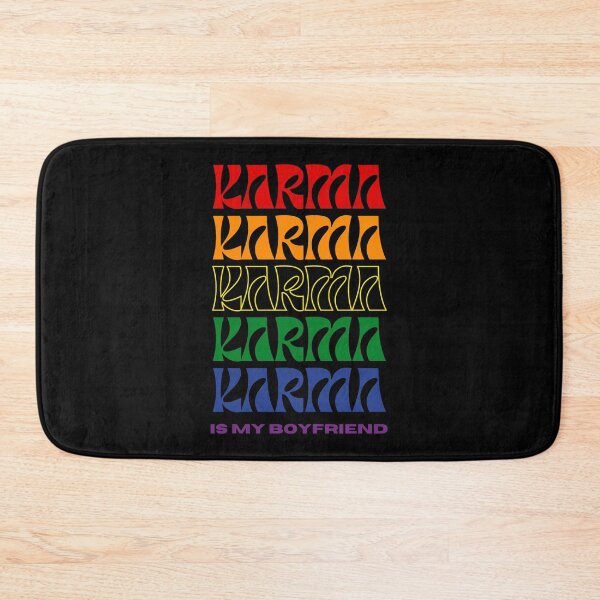 Item preview, Karma Is My Boyfriend - Pride Flag designed and sold by dumas-ka.