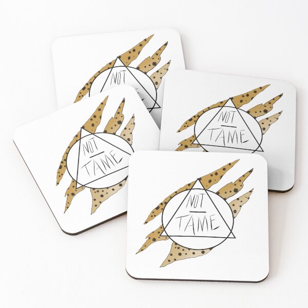 Item preview, Therian Not Tame hand letter series Cheetah designed and sold by AlmosFrostedArt.