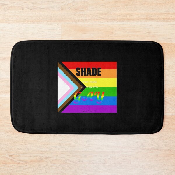 Item preview, Pride Flag Shade Never Made Anybody Less Gay designed and sold by dumas-ka.