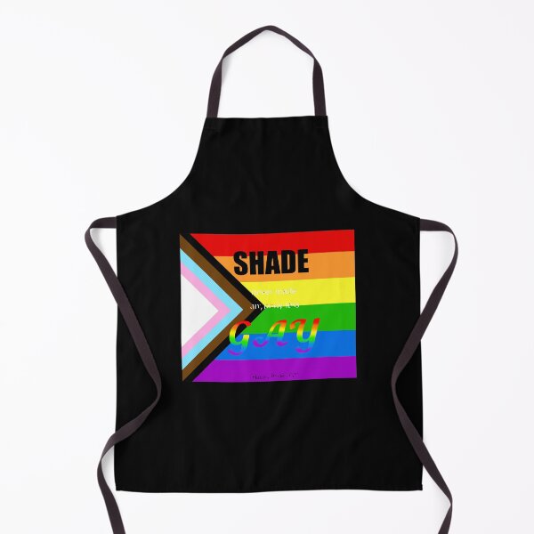 Item preview, Pride Flag Shade Never Made Anybody Less Gay designed and sold by dumas-ka.