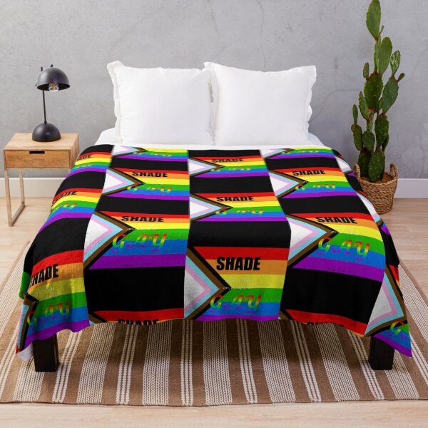 Item preview, Pride Flag Shade Never Made Anybody Less Gay designed and sold by dumas-ka.
