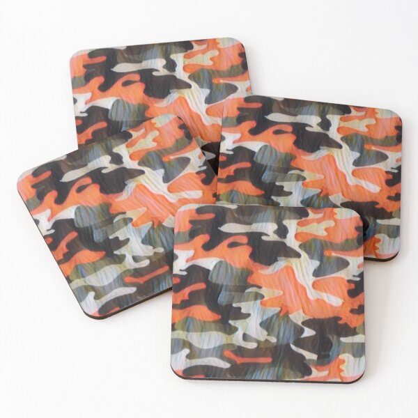 Item preview,  Camouflage Red Black Grey Orange Yellow designed and sold by Profitrip.