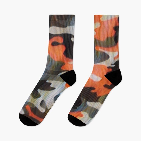 Item preview,  Camouflage Red Black Grey Orange Yellow designed and sold by Profitrip.