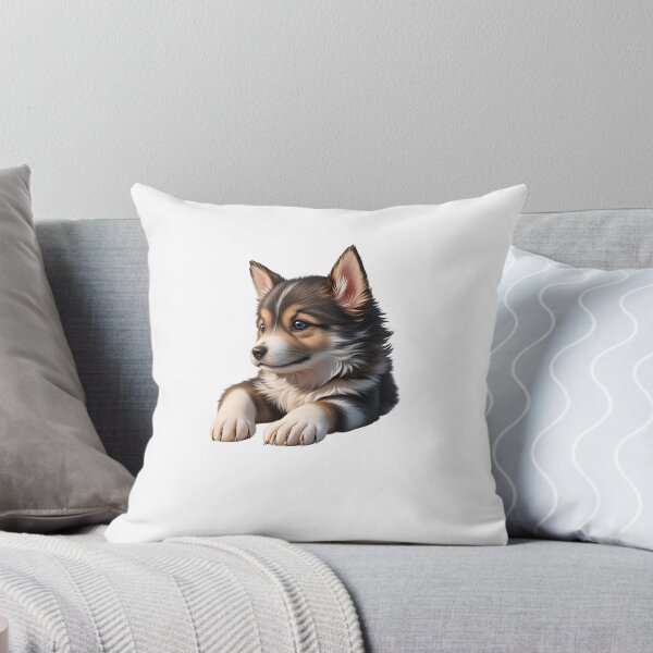 Item preview, Realistic graphic print pet puppy designed and sold by mesato.
