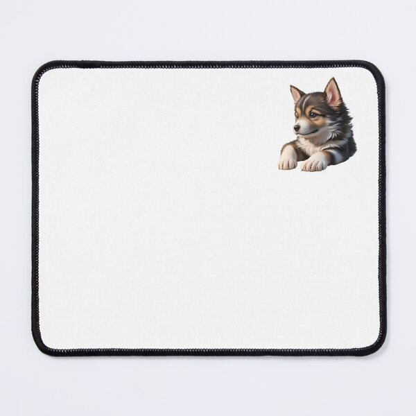 Item preview, Realistic graphic print pet puppy designed and sold by mesato.