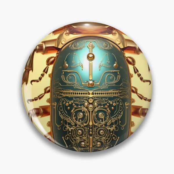 Item preview, Steampunk beetle designed and sold by Art by Lilia.