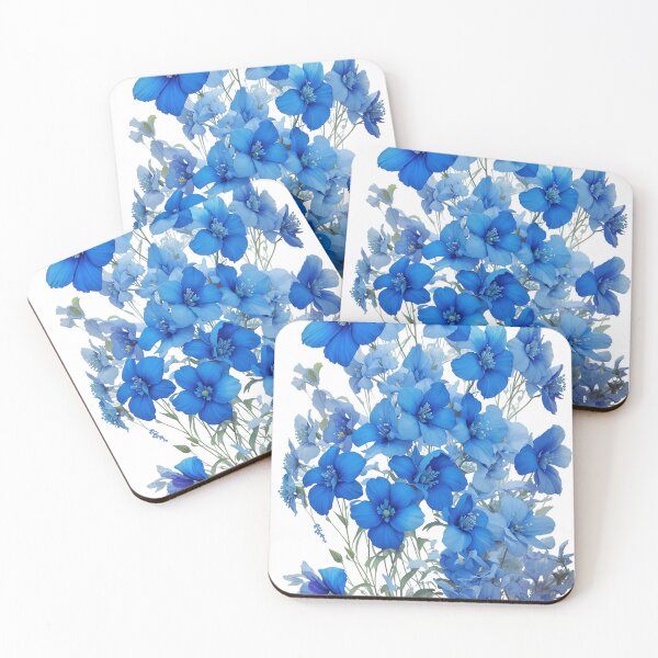 Item preview,  Beautiful delphinium flowers designed and sold by Neranchara.
