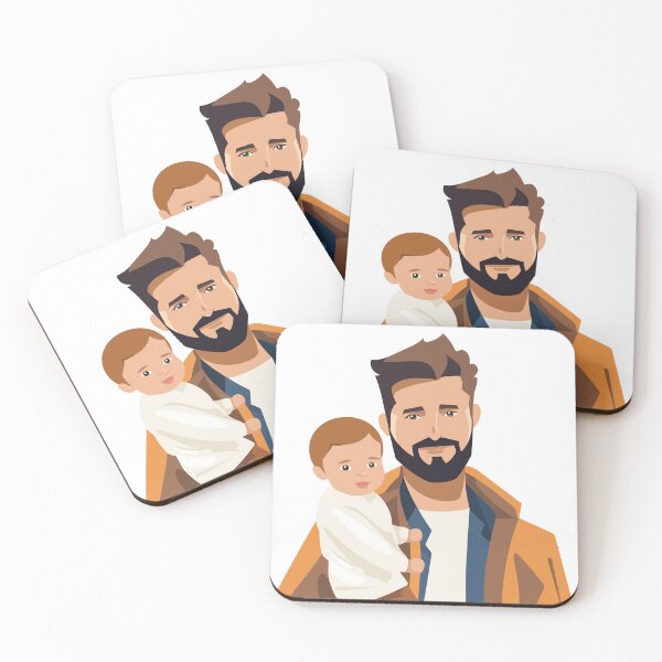 Item preview, A Father Holding His Son designed and sold by a4mbs.