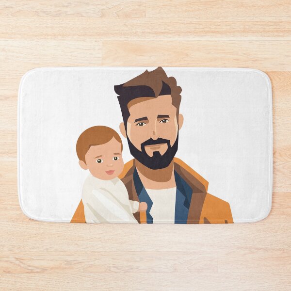 Item preview, A Father Holding His Son designed and sold by a4mbs.