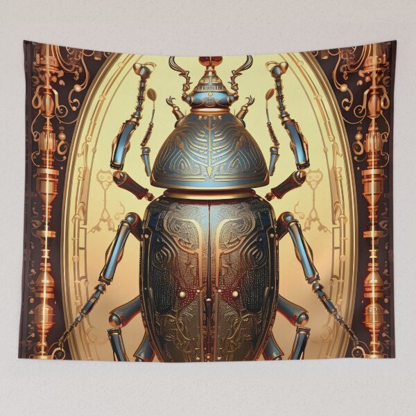Item preview, Steampunk beetle 1 designed and sold by Art by Lilia.