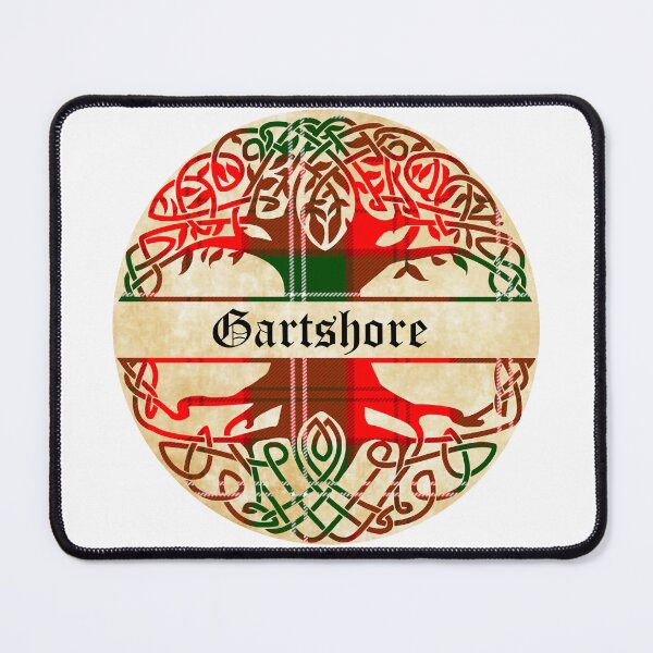 Item preview, Gartshore Tree of Life Clan Scottish Surname tartan designed and sold by BagTown Clans.