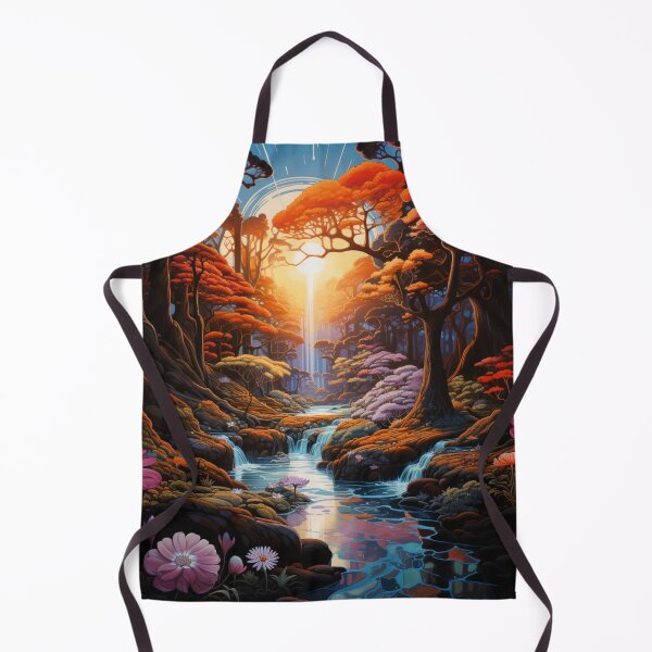 Item preview, Ethereal Falls: A Mystic Dance of Light and Shadow - 3 designed and sold by Moisky Art.