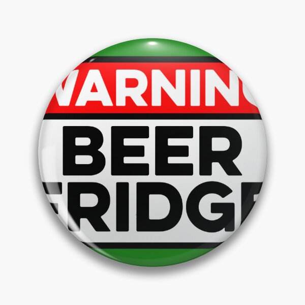 Item preview, Warning Beer Fridge ~ Drinks Cocktail Beer 	 	 designed and sold by xvxfqqbu92.