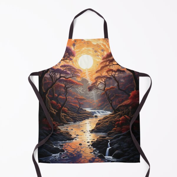 Item preview, Ethereal Falls: A Mystic Dance of Light and Shadow - 4 designed and sold by Moisky Art.