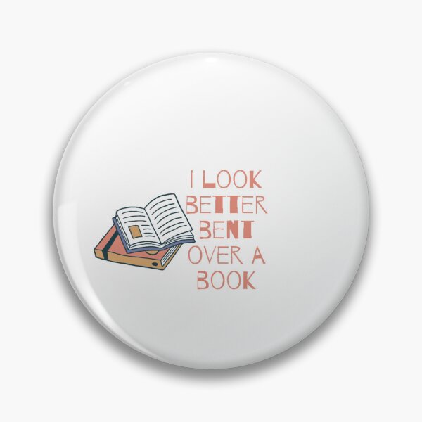 Item preview, I look better bent over a book designed and sold by designbyangelic.