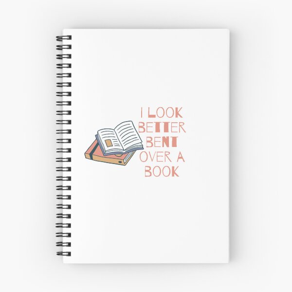 Item preview, I look better bent over a book designed and sold by designbyangelic.