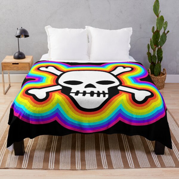 Item preview, Rainbow Colored Skull: Vibrant and Unique Skull designed and sold by RiciPaneto.