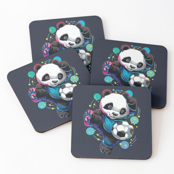 Item preview, Soccer Panda - Cute Panda Playing Soccer designed and sold by Numero14.