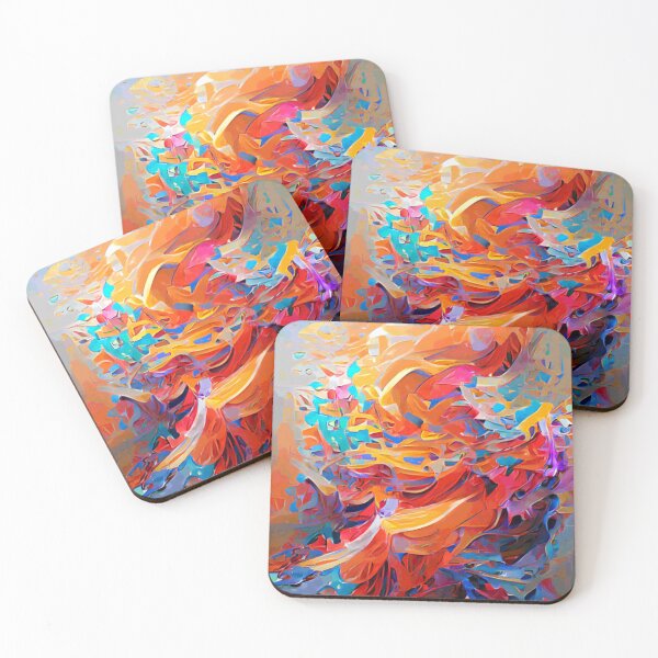 Item preview, Abstract colorful background. Brush strokes. Red, orange, yellow, purple and blue colors. Artistic background pattern. Raster bitmap. Digitally generated image. designed and sold by MTShoppingLine.
