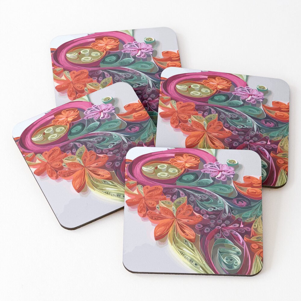 Item preview, Coasters (Set of 4) designed and sold by PatternCo.